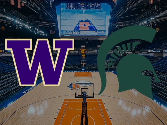 Washington Huskies at Michigan State Spartans Basketball